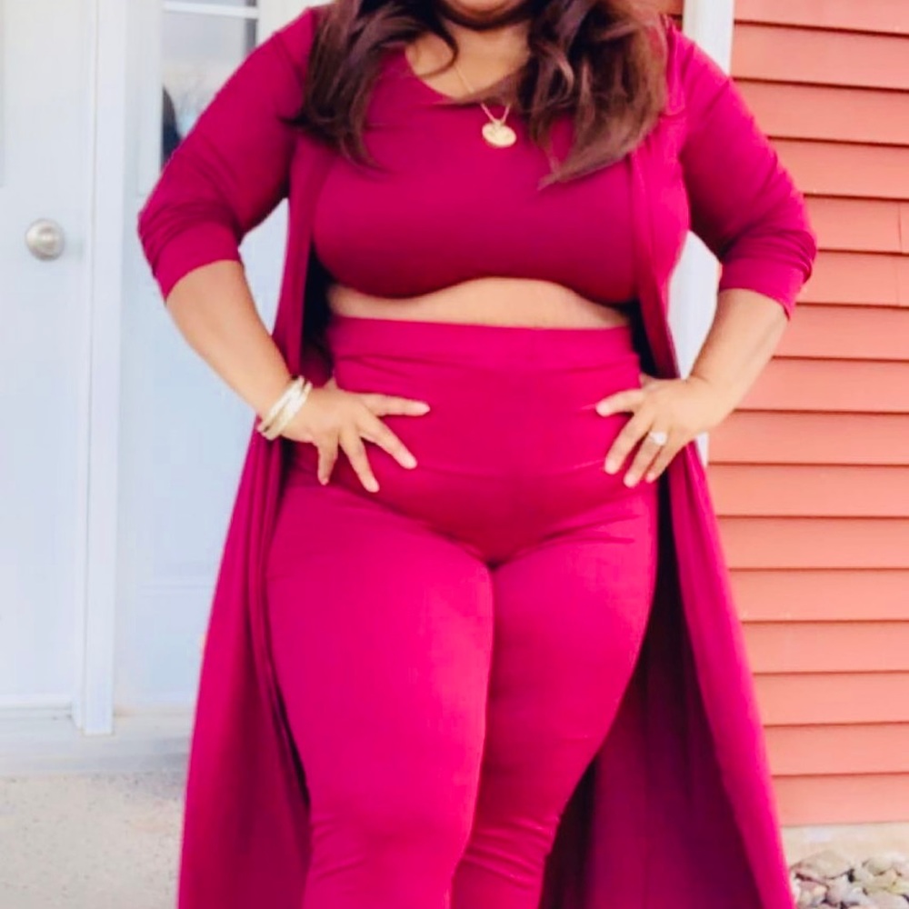3 piece cardigan set